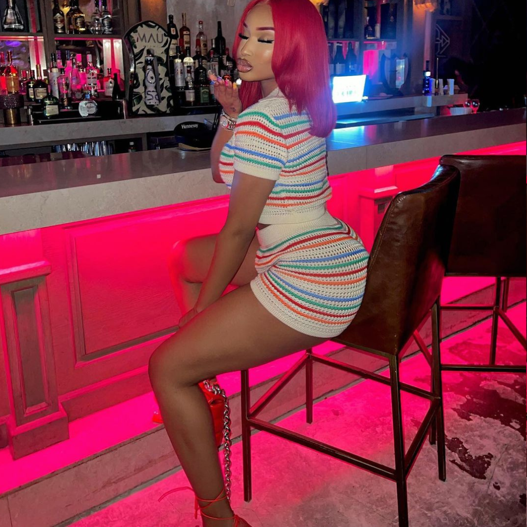 Knitted Shorts Set