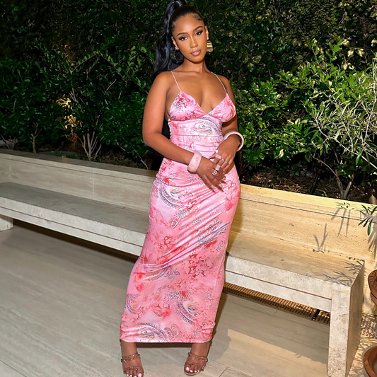 Butterfly Maxi Dress