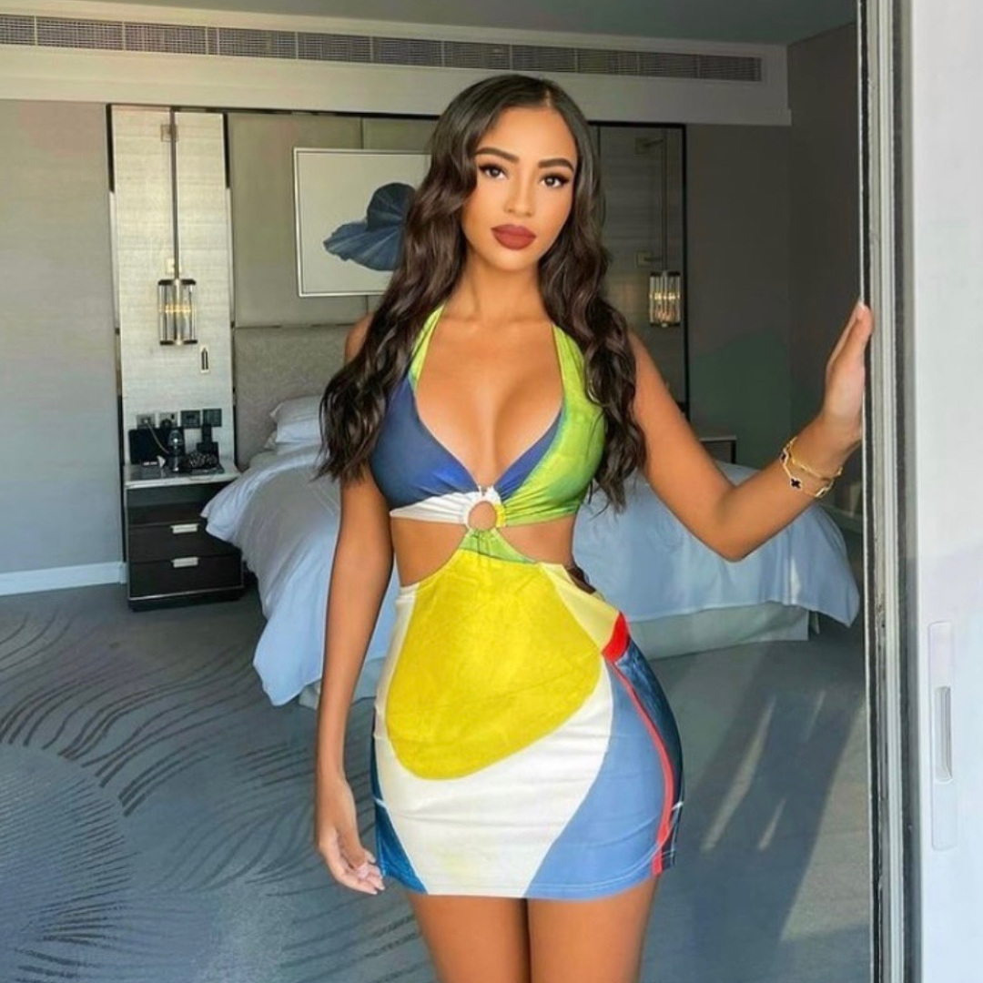GEOMETRIC DRESS
