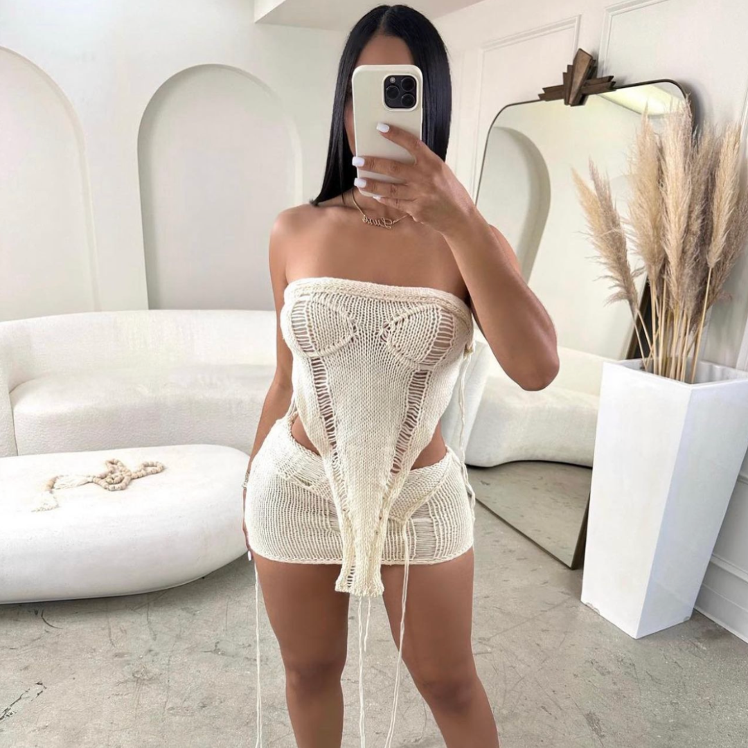 Knitted Bandeau Set