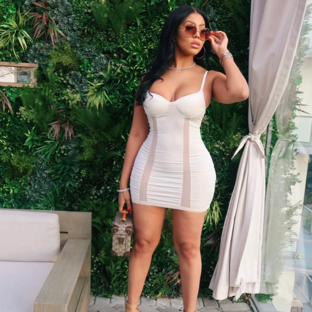 Mesh Strap Dress
