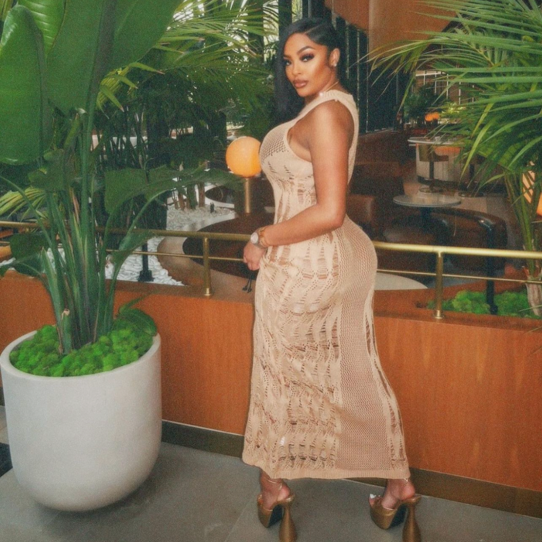 STITCH ME DRESS CAMEL